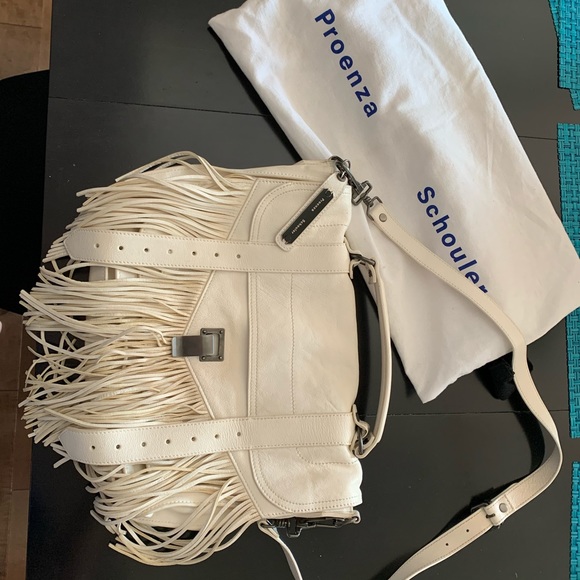Proenza Schouler medium PS1 Fringe bag - Picture 1 of 8